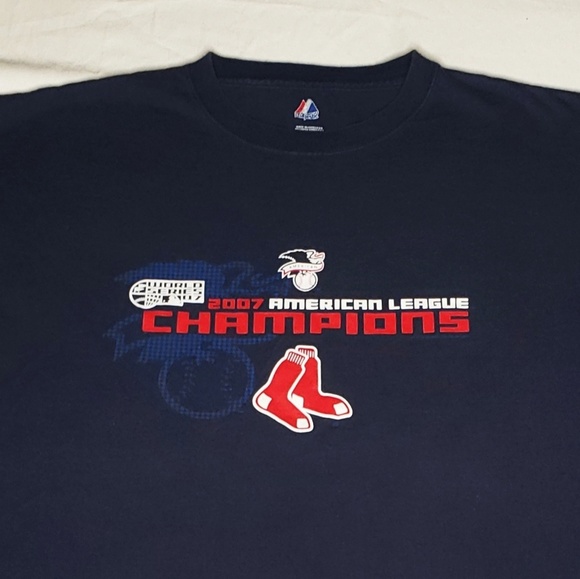 VTG Boston Red Sox Majestic MLB 2007 World Series - Picture 3 of 6